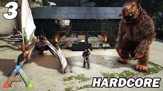 Je me construis un bunker Hardcore ! Ark Survival Evolved Extinction 3