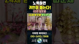 귀인이 나타난다! 02년생 24세 임오생 말띠운세!