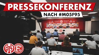 Die Pressekonferenz nach dem Spiel gegen Düsseldorf | #M05F95