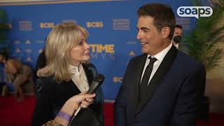 Deidre Hall and Galen Gering at the 2022 Daytime Emmys