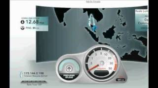 streamyx 384kb/s speed test!!!