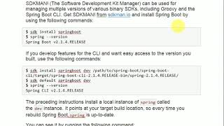 Spring Boot CLI 2020 || technology4nextvision