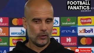 Manchester City vs RB Leipzig 6-3 | Pep Guardiola Post match Interview 🔥