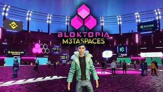 BLOKTOPIA M3TASPACES ✨ MASSIVE METAVERSE EVENT!