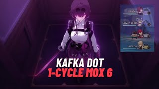 Can E1S1 Kafka DOT Team clear MOX 6 in 1 Cycle?  | Honkai Star Rail