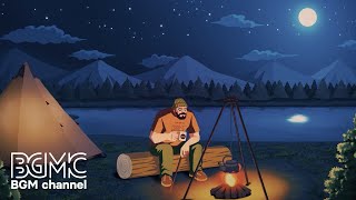 Relaxing Music & Campfire with Nature Sounds - Easy Listening Guitar Music for Stress Relief: 作業用BGM