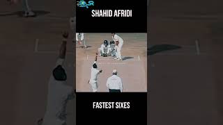 Fastest Sixes⚡Shahid Khan Afridi🔥 | Shahid Afridi Attitude Status | Pakistan Cricket  #shorts