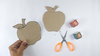 Diy Easy apple Craft Ideas for home decor | Home Decoration Ideas | Cardboard Craft