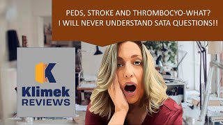 NCLEX PREP: SATA QUESTIONS focus on peds, stroke and thrombocytopenia