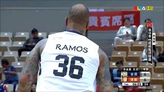 Peter John Ramos (拉莫斯) Full Highlights 2018.04.12 第15季SBL季後賽 R2G4 VS 桃園璞園 - 22Pts