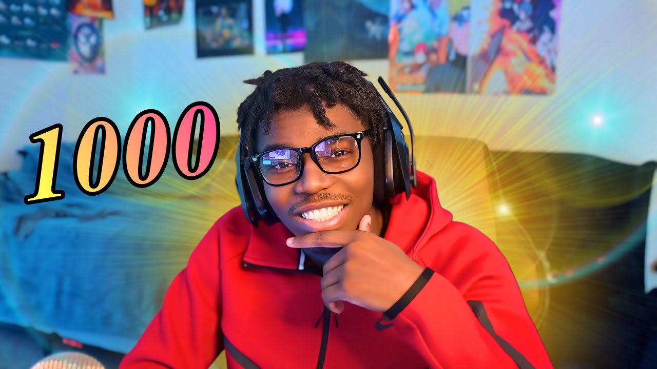 1000 Subscribers Thank You Youtube