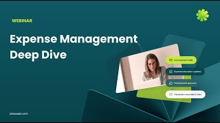 Expense Management Deep Dive - Weel partner session