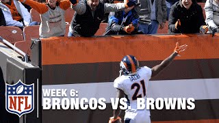 Aqib Talib's Beautiful 63-Yard Pick Six! | Broncos vs. Browns | NFL