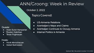 US-Armenia Relations | Azerbaijan Maps | Azerbaijan Aggression and War Crimes | Ep 166 - Oct 2, 2022