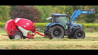 Landini 6-155 RS , (round baling silage Sept 7-8th)