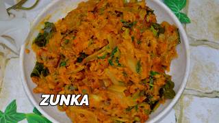 Quick \u0026 Easy Maharashtrian Zunka Recipe || Gram Flour Sabji || jhunka recipe || Besan ki Sabzi