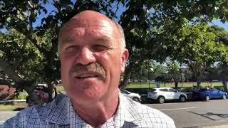"The King" and NRL great Wally Lewis sends a message to NRL legend Lionel Morgan