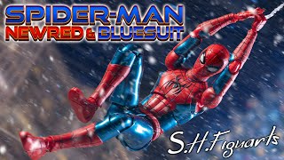 【MARVEL】映画の最後に30秒程登場した新スーツが立体化！！「S.H.Figuarts スパイダーマン  ニューレッド\u0026ブルースーツ」を開封！