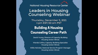 Building a Housing Counseling Career Path