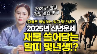 2025년 말띠신년운세 \