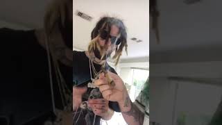 Ruby Da Cherry passes the blunt to $crim [$UICIDEBOY$] [6/27/18]