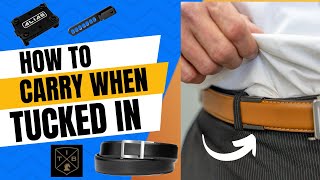 How to Tuck in Your Shirt While Carrying Concealed | Concealed Carry Tips