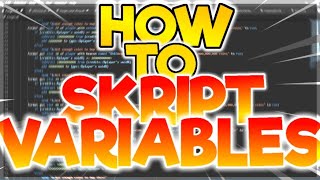 How to skript | Variables