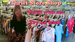 🇵🇭THRIFT WITH ME/TRY ON HAUL/THRIFT STORE SHOP/UKAY UKAY PHILIPPINES