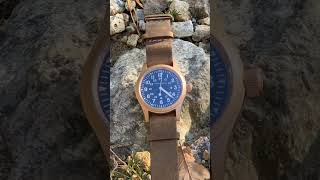 Hamilton khaki field bronze watch