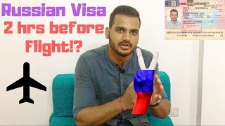 How I got Russian Visa 2hrs before my Flight | My Visa Experience | IFS & Russian Embassy