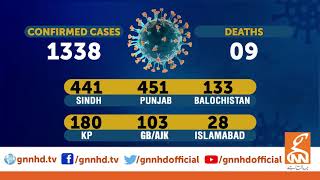 Coronavirus Cases rise to 1338 in Pakistan | GNN | 28 March 2020