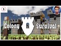 Building Our First Colony in a Voxel World | Colony Survival 2024 Let's Play #1