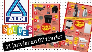magasin Aldi 🔴 soldes ⭕11 janvier au 07 février 🇨🇵 Aldi France #catalogue #arrivage