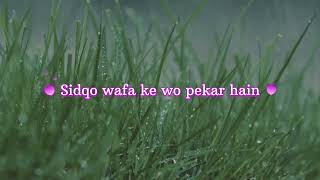 new naat Emotional kalam hum ko Nabi ke sare sahaba pyare lagte hain #viral #pyare sahaba