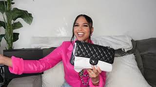 #ellebag Best real leather CHANEL MEDIUM CLASSIC FLAP BAG UNBOXING 2025