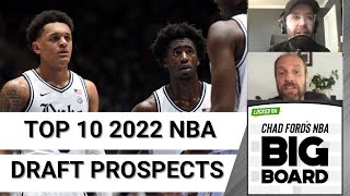 Top 10 Top Draft Prospects in the 2022 NBA Draft: Chet Holmgren? Jabari Smith? Paolo Banchero?