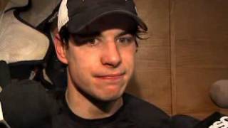 100209 Sidney Crosby Game Day Interview