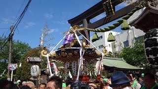 平成２９年　茅ヶ崎市新町　厳島神社例大祭　発輿・渡御