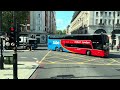 london bus ride upper deck pov on bus route 274 from lancaster gate to angel islington 🚌