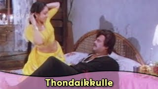 Thondaikkulle | Rajnikanth | Amala | Bharathiraja | Kodi Parakathu | Tamil Romantic Song