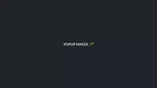 Popup Maker Shortcode Button