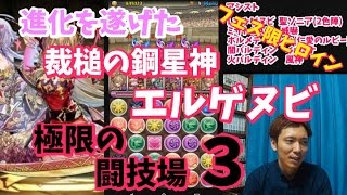 【パズドラ】進化を遂げた「エルゲヌビ」で極限の闘技場3【ソロクリア】