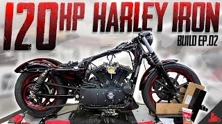 Harley Iron 883 to 1275 Build (Ep. 02)