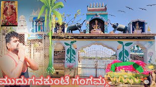 Sri Ganga Bhagiratidevi Temple | Muduganakunte | Gangamma Devi | Gauribidanur | #bombatkannadiga