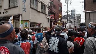 矢先稲荷神社　例大祭　本社神輿渡御　2023/6/18 b5