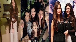 Zara Noor Abbas Bold Dressing at Debut Music Video Launch Aashir Wajahat
