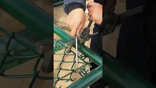 Excellent tips for chain link fence installation #construction #tooltips #tips #alshaheentech #diy