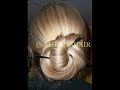 25 bun slide show for very long hair part1