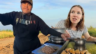 Americans vs Mexican Street Food 🇲🇽 (talking to locals)