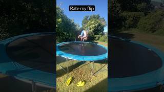 FINALLY.first front flip landed.good job son #tricks #flip #jump #shorts #entertainment #trampoline